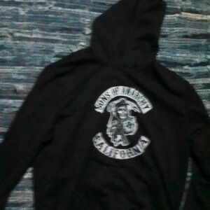 Sons Of Anarchy Black Hoodie
